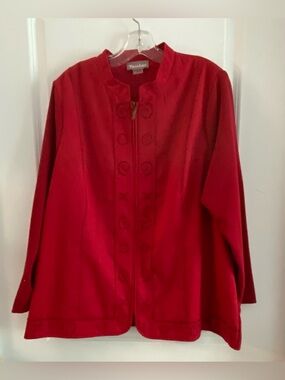 NWOT Tan Jay Casual Jacket  3X